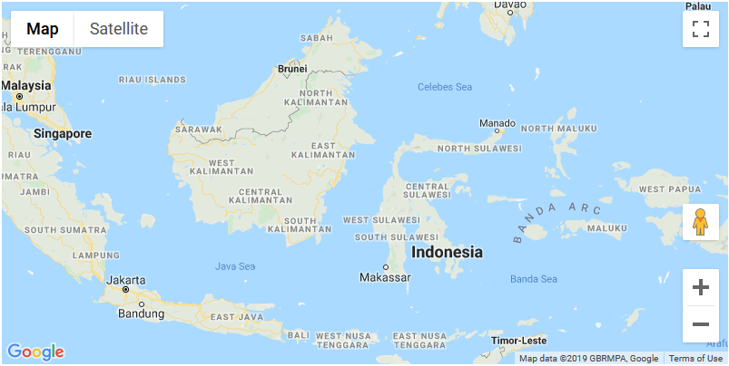 Google Maps API: Cara Membuat Peta ROADMAP, SATELLITE, HYBRID dan TERRAIN